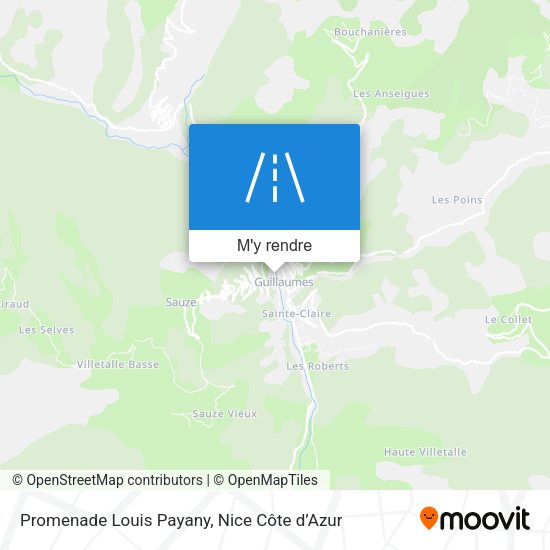 Promenade Louis Payany plan