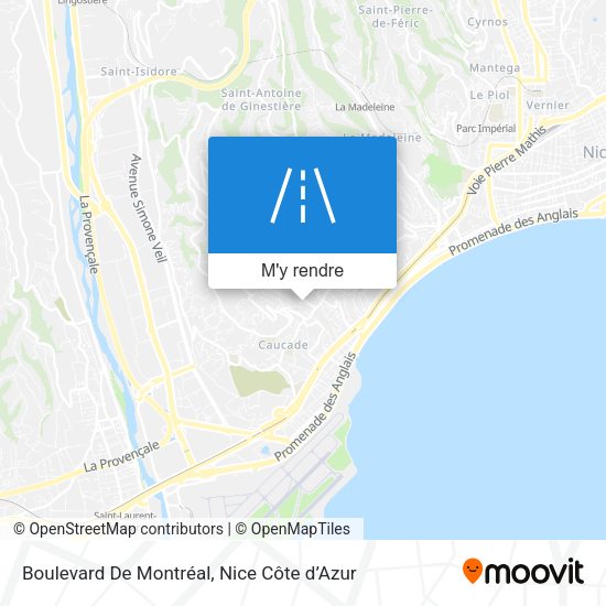 Boulevard De Montréal plan