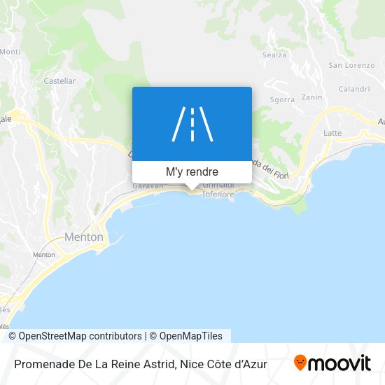 Promenade De La Reine Astrid plan