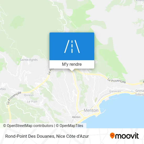 Rond-Point Des Douanes plan