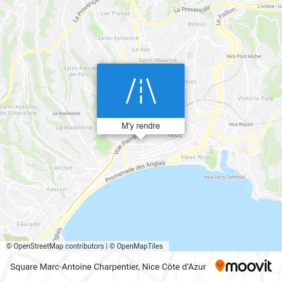 Square Marc-Antoine Charpentier plan