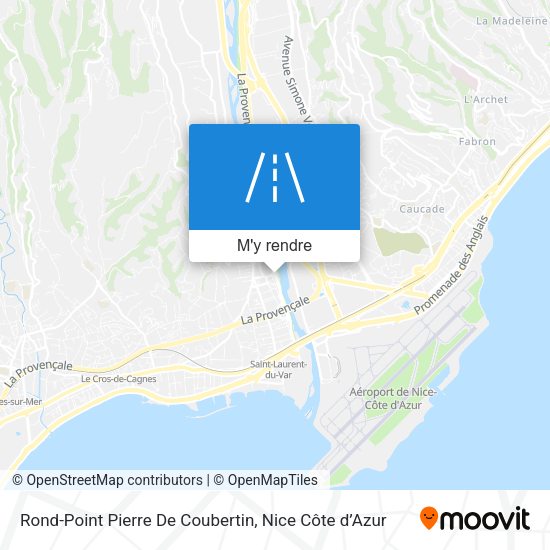 Rond-Point Pierre De Coubertin plan