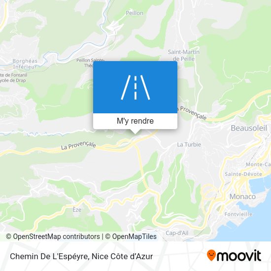 Chemin De L'Espéyre plan