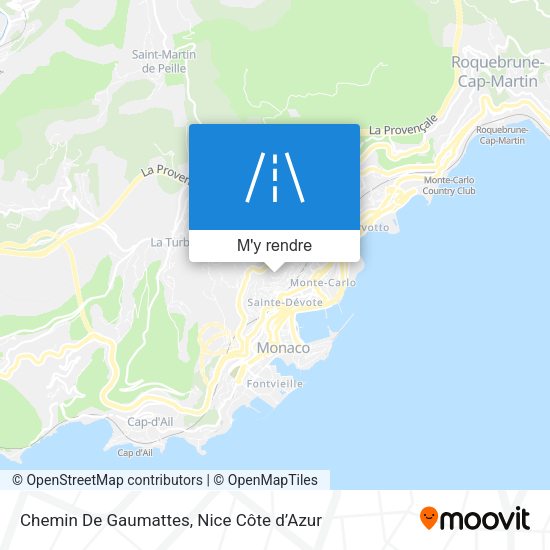 Chemin De Gaumattes plan