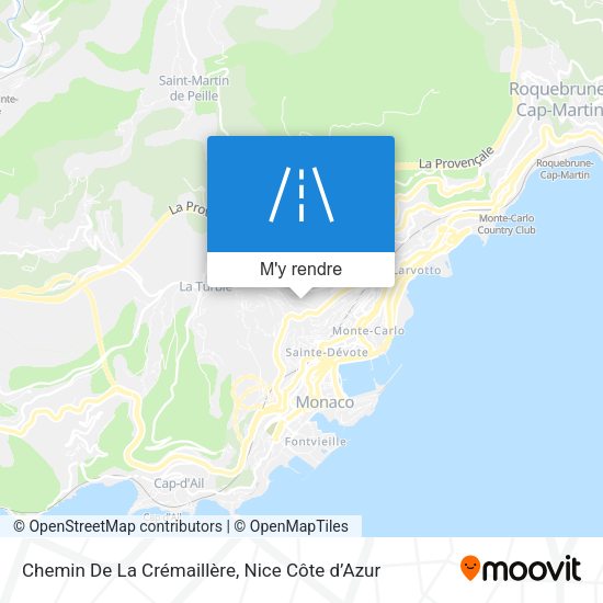 Chemin De La Crémaillère plan