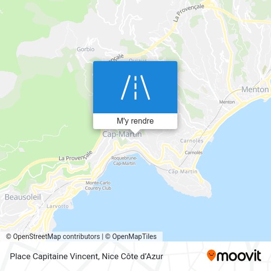 Place Capitaine Vincent plan