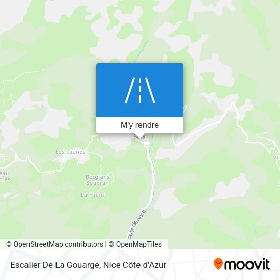 Escalier De La Gouarge plan
