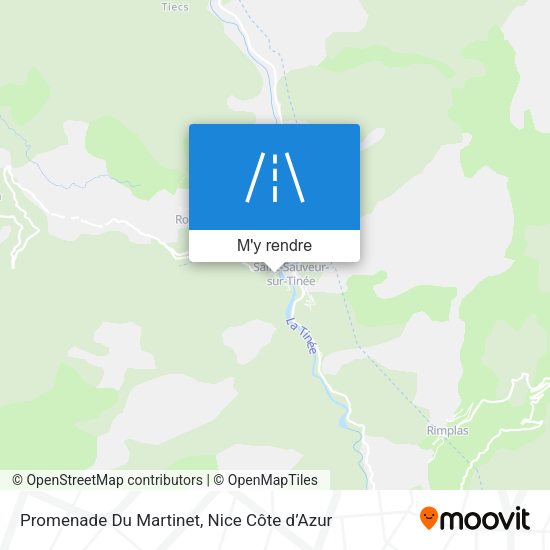 Promenade Du Martinet plan