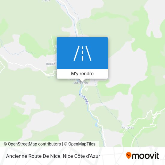 Ancienne Route De Nice plan