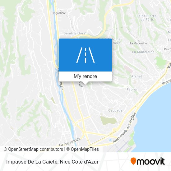 Impasse De La Gaieté plan