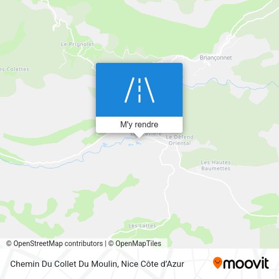 Chemin Du Collet Du Moulin plan