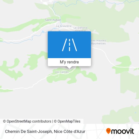 Chemin De Saint-Joseph plan