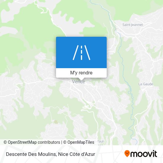Descente Des Moulins plan