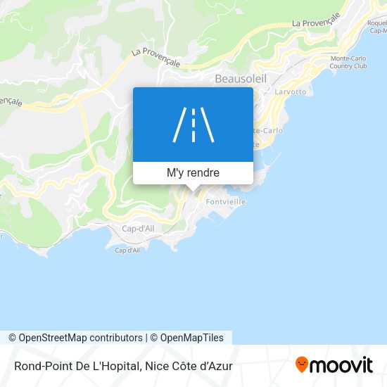 Rond-Point De L'Hopital plan