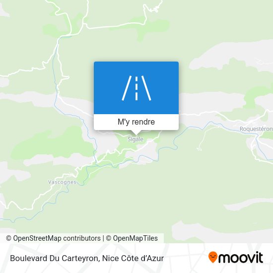 Boulevard Du Carteyron plan