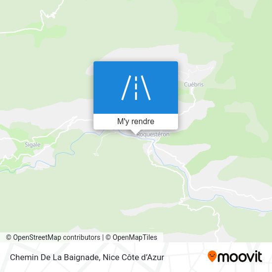Chemin De La Baignade plan