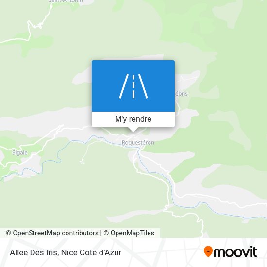 Allée Des Iris plan