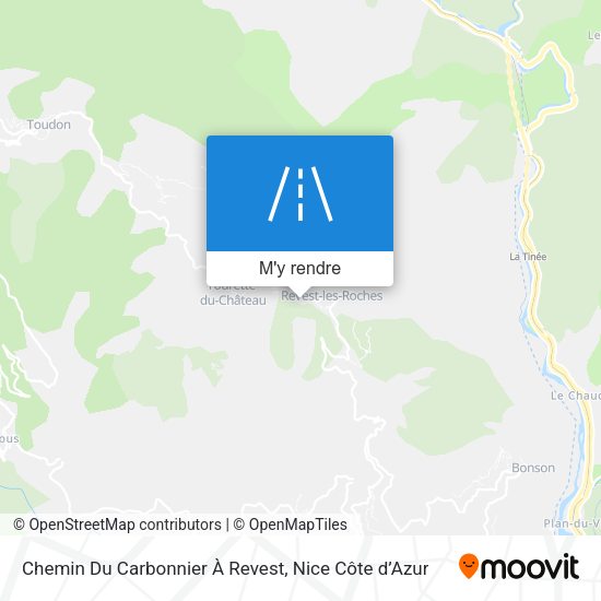 Chemin Du Carbonnier À Revest plan