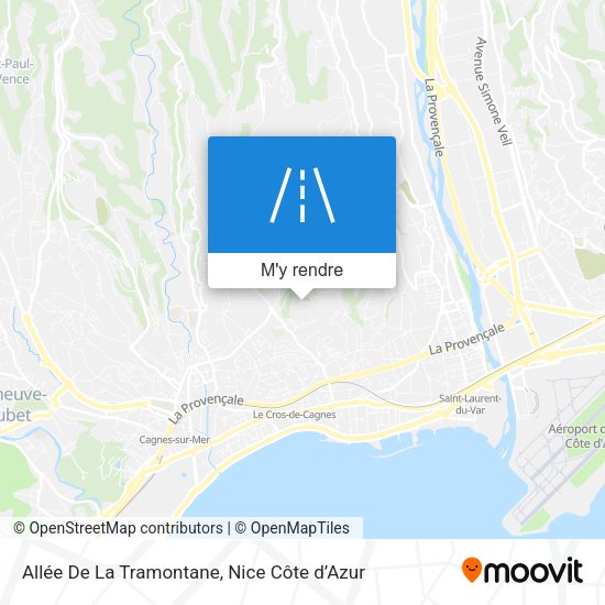 Allée De La Tramontane plan