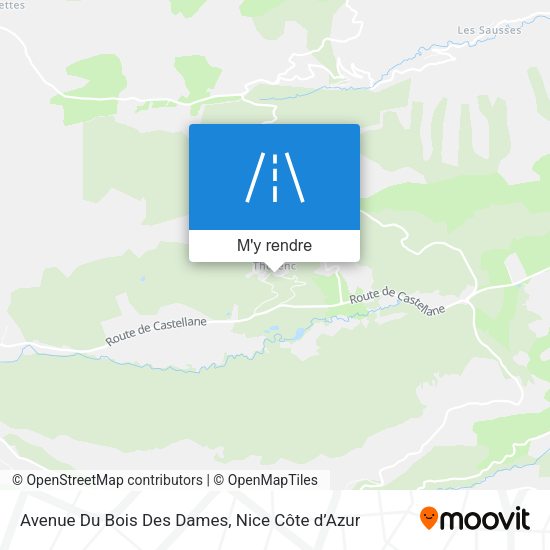 Avenue Du Bois Des Dames plan
