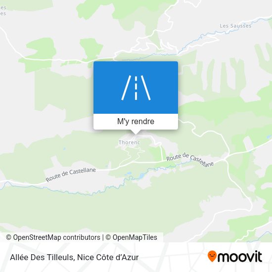 Allée Des Tilleuls plan
