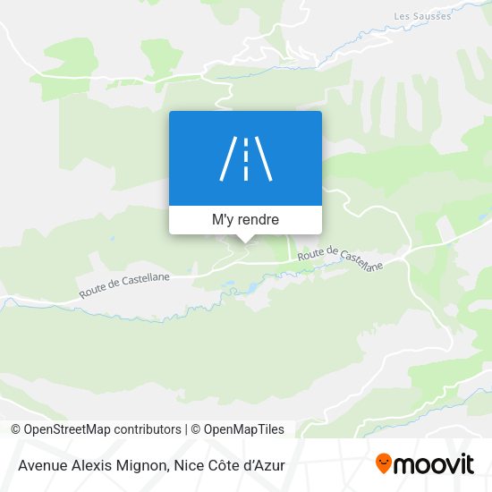 Avenue Alexis Mignon plan