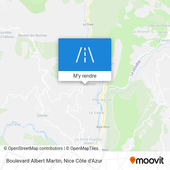 Boulevard Albert Martin plan