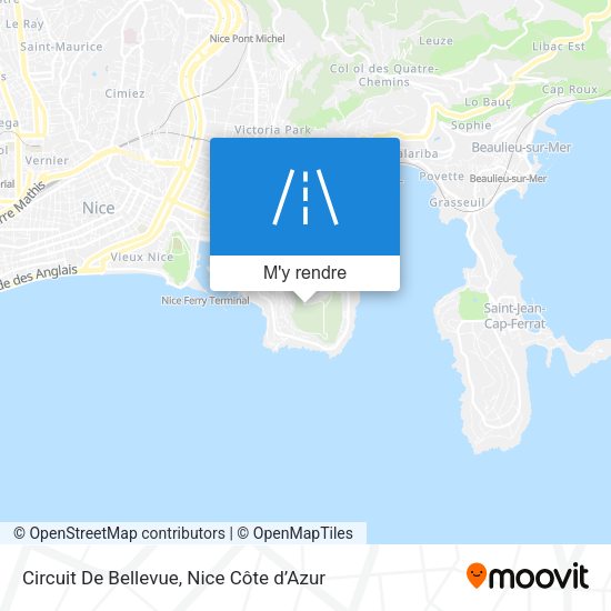 Circuit De Bellevue plan