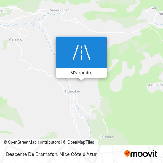 Descente De Bramafan plan