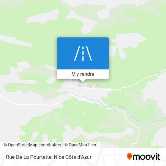 Rue De La Pourtette plan