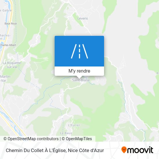 Chemin Du Collet À L'Église plan