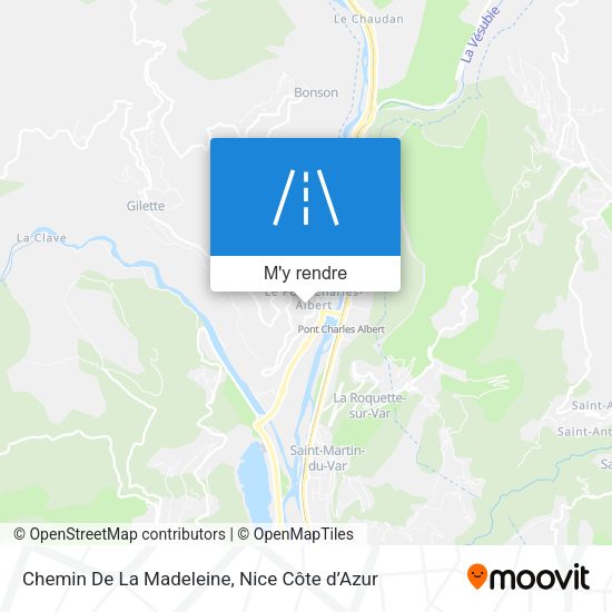 Chemin De La Madeleine plan