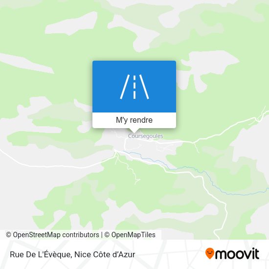 Rue De L'Évèque plan