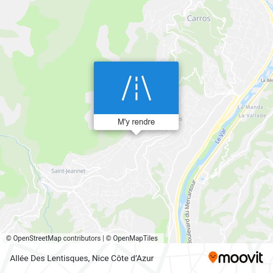 Allée Des Lentisques plan