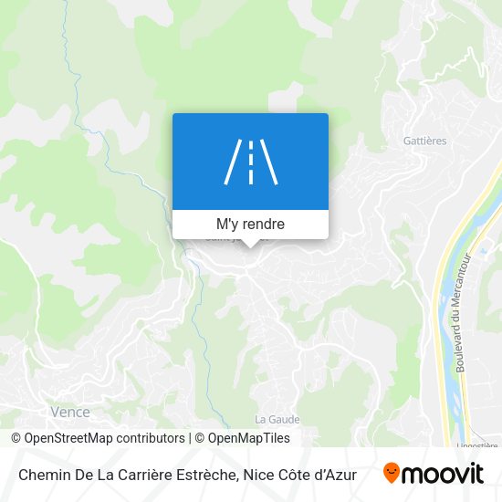 Chemin De La Carrière Estrèche plan