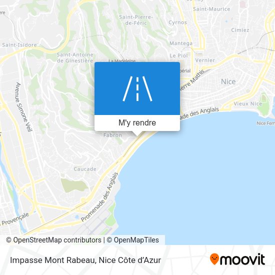 Impasse Mont Rabeau plan
