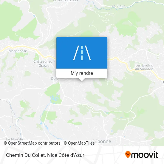 Chemin Du Collet plan