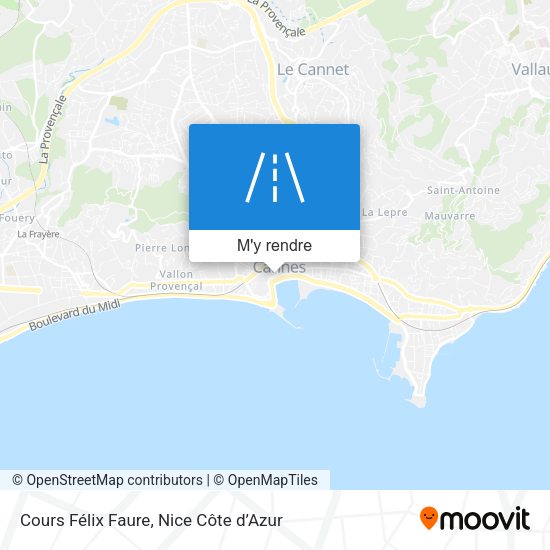 Cours Félix Faure plan