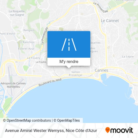 Avenue Amiral Wester Wemyss plan