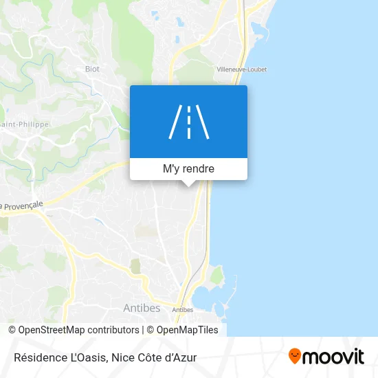 Résidence L'Oasis plan