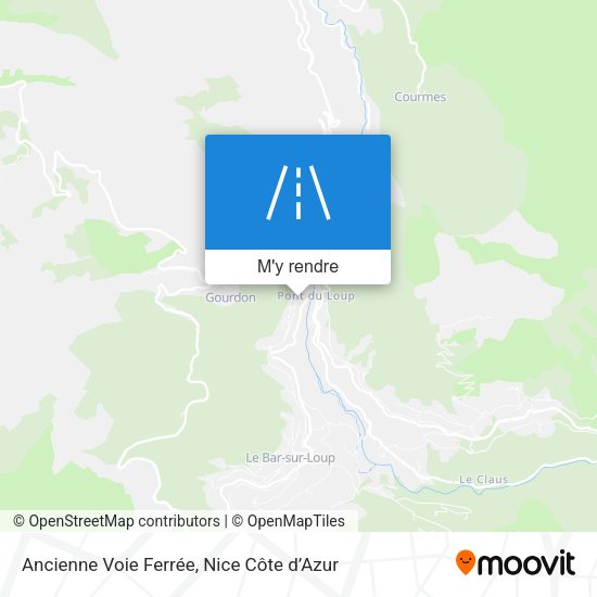 Ancienne Voie Ferrée plan
