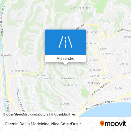 Chemin De La Madeleine plan