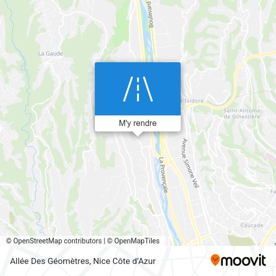 Allée Des Géomètres plan