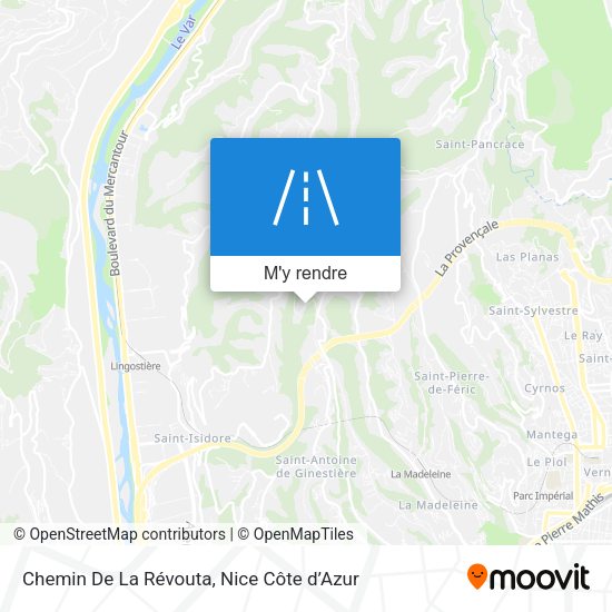 Chemin De La Révouta plan