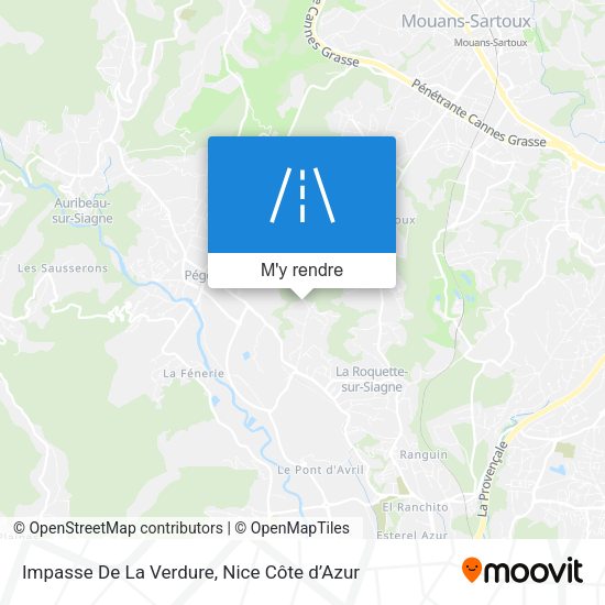 Impasse De La Verdure plan