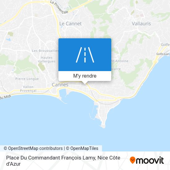 Place Du Commandant François Lamy plan