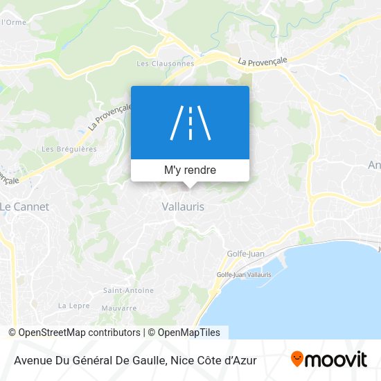 Avenue Du Général De Gaulle plan