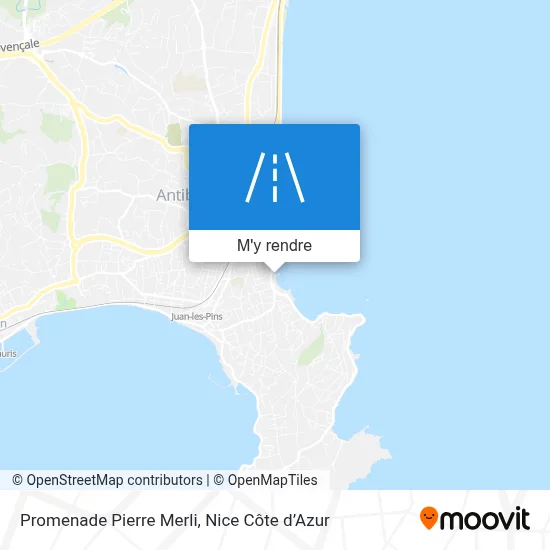 Promenade Pierre Merli plan
