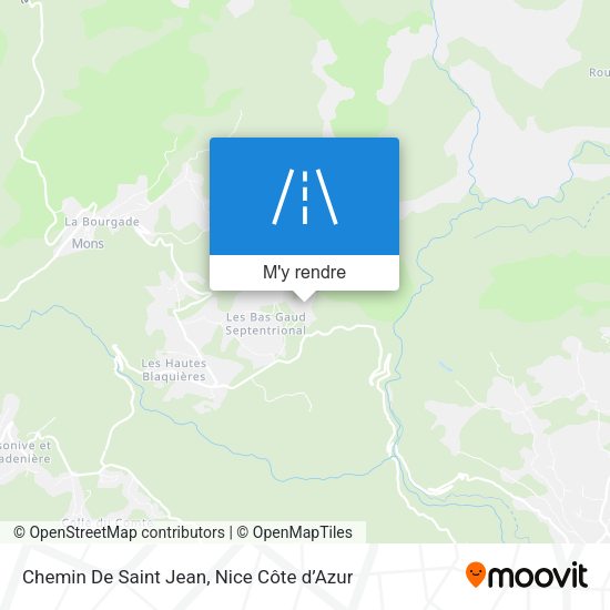 Chemin De Saint Jean plan
