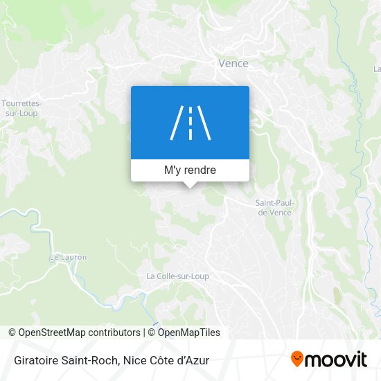 Giratoire Saint-Roch plan
